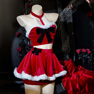 Winter Girls Xmas Cosplay Clothing Sleepwear Lingerie Lady Christmas Costume Dress Luxury Erotic Christmas Outfits - Product Image 4