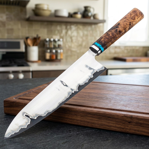 มือทำ SAN MAI 3ชั้นเหล็กพ่อครัวมีดครัว - Product Image 2