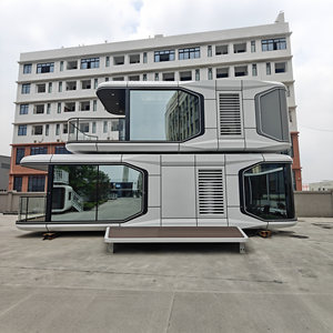 Casa Prefabbricata in Struttura d'Acciaio di Alta Qualità, Moderna Casa Modulare Prefabbricata per Abitazione Residenziale e Resort Vacanze - Product Image 3