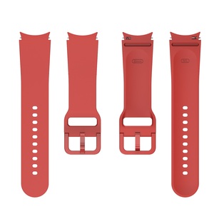 Bracelet en silicone original de 20mm pour Samsung <span class=keywords><strong>Galaxy</strong></span> <span class=keywords><strong>Watch</strong></span> <span class=keywords><strong>5</strong></span> Bracelet coloré de 40mm et 44mm pour <span class=keywords><strong>Galaxy</strong></span> <span class=keywords><strong>Watch</strong></span> <span class=keywords><strong>5</strong></span> <span class=keywords><strong>Pro</strong></span> Bracelets de montre de <span class=keywords><strong>45mm</strong></span> - Product Image 5