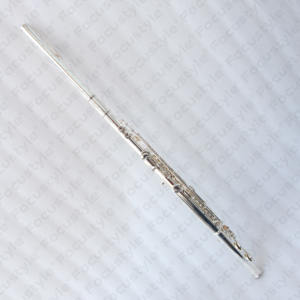 Flûte traversière chinoise de haute qualité, conception à trous ouverts, instrument en métal plaqué argent au <span class=keywords><strong>prix</strong></span> d'usine - Product Image 2