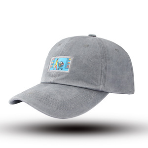 Casquette de baseball en coton lavé à profil bas, broderie personnalisée, chapeau de sport, casquette vintage personnalisée pour papa, en coton lavé, ajustable - Product Image 6
