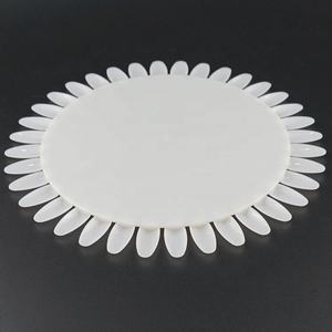 Cartela de Cores para Prática de Nail Art, 36 Cores, Estilo Francês, Cobertura Total, Pré-projetada, Aplicação Fácil para Dedos Curtos, Plástico, para Estudantes - Product Image 4