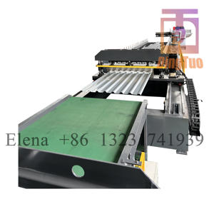 เครื่องทำ PBR เครื่องขึ้นรูปม้วนหลังคาโลหะรูปสี่เหลี่ยมคางหมู - Product Image 2