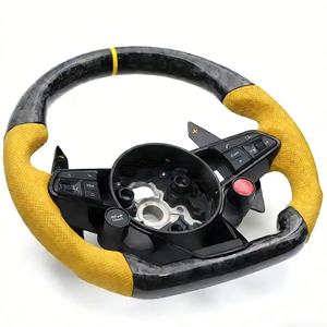 Volant en carbone forgé OEM amélioré pour <span class=keywords><strong>Audi</strong></span> A5 A6 4F Q5 A7 R8 <span class=keywords><strong>RS5</strong></span> 8V C6 B8.5 Q3 S8 8Y - Product Image 3