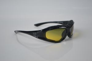 スポーツスタイルの男性用夜間運転サングラスクリアTACレンズUV400偏光アンチグレアパフォーマンス眼鏡安全性 - Product Image 3