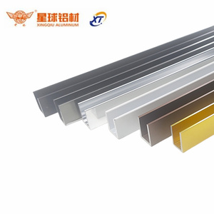 <span class=keywords><strong>Paroi</strong></span> <span class=keywords><strong>de</strong></span> <span class=keywords><strong>douche</strong></span> en alliage d'aluminium à rainure en U avec bordure en verre trempé, cadre étroit, fentes pour cartes préinstallées - Product Image 3
