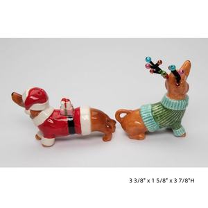 Céramique Porcelaine fine Be my Valentine <span class=keywords><strong>Chat</strong></span> blanc et noir Salière et poivrière - Product Image 3