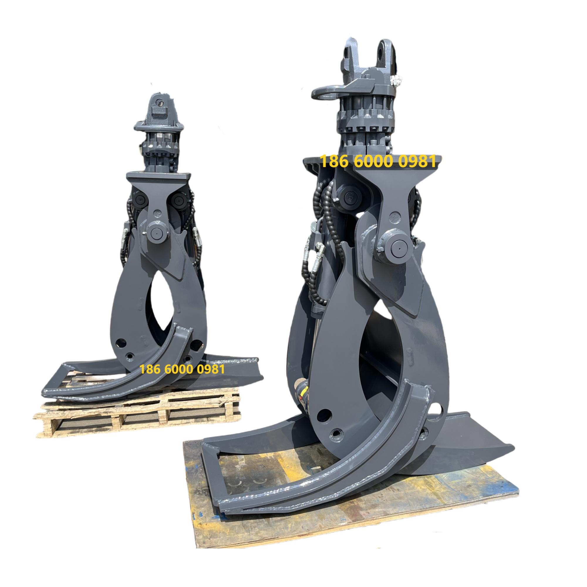 European Hydraulic Log Grapple CE Approved Forest Claw for Excavator in Chile