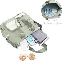 Sac à bandoulière zippé Phaoullzon, sac messager mignon à une seule bandoulière pour adolescents, sac fourre-tout en nylon Kawaii