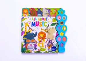 Libro de sonido interactivo bilingüe, 10 botones de elevación de solapas que revelan sonidos de animales, sonido de animales, cartón duradero hecho por <span class=keywords><strong>Peekaboo</strong></span> - Product Image 4