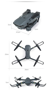 E58 <strong>Drone</strong> HD 1080P/720P/480P Camera WIFI FPV Hight Hold Mode Foldable Arm RC Quadcopter <strong>Drone</strong> <strong>X</strong> <strong>Pro</strong> E58 <strong>Drones</strong> - Product Image 2
