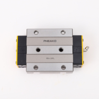 Pheako RH35U Bloque de carro de guía lineal de acero de aleación de alta precisión, 100 mm de longitud, maquinaria de alta exactitud para informes