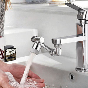 Robinet de cuisine multifonctionnel rotatif à 1080 degrés, économiseur d'eau, bras robotique pivotant, aérateur en plastique moderne - Product Image 3