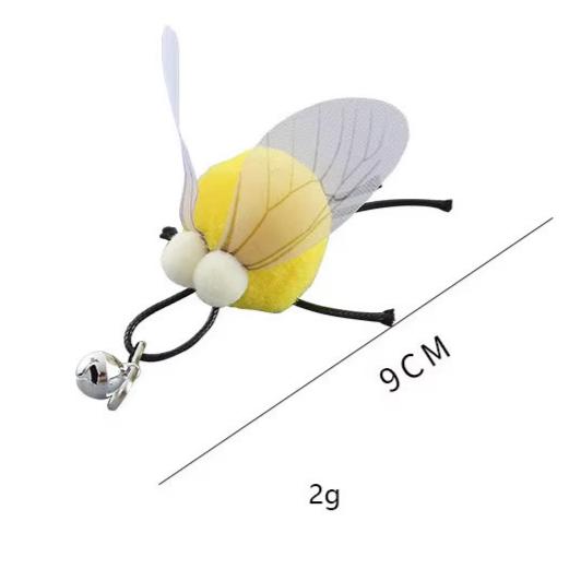Mouche dodue jaune
