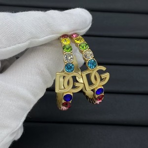 Boucles d'oreilles de luxe en acier inoxydable incrustées de zircon, bijoux haut de gamme, hypoallergéniques, vente en gros - Product Image 4