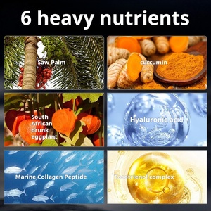 Suplemento OEM para Hombre con Biotina 3000mcg, Saw Palmetto, Curcumina, Ácido Hialurónico, Colágeno Marino y Tocotrienol, 120 Cápsulas - Product Image 4