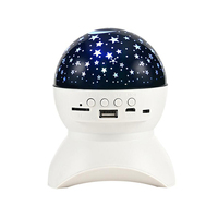 Projecteur LED Multicolore Bluetooth avec Projection d'Étoiles, Lampe Musicale Magique pour Fêtes, Veilleuse Ambiante