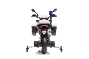 Moho de policía con licencia para niños, motocicleta eléctrica con batería de 12V, coche de paseo para bebé, 2022 - Product Image 6