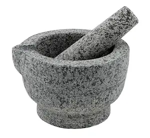 Bộ Chày Và Cối Đá Granite Giá Xuất Xưởng Dụng Cụ Nhà Bếp Máy Mài Đá Cẩm Thạch Tự Nhiên