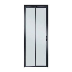 Nhà Máy bán hàng trực tiếp PD PT cửa 2 tấm nhôm nội thất nhà bếp phòng tắm nhà vệ sinh gấp Slide & Swing cửa - Product Image 2