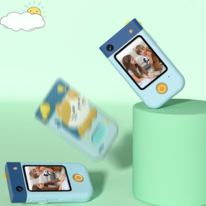 I9 Crianças Câmera com Unicórnio Dinossauros Caso Trendy Crianças Brinquedos Elétricos Câmera Rotativa Tomar Vídeo e Foto - Product Image 2