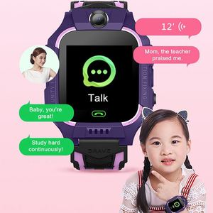 2025 Q19 reloj inteligente para niños IP67 impermeable GPS LBS SIM HD Cámara SOS Video <span class=keywords><strong>Chat</strong></span> 360 rotación pantalla táctil para niños niñas - Product Image 4
