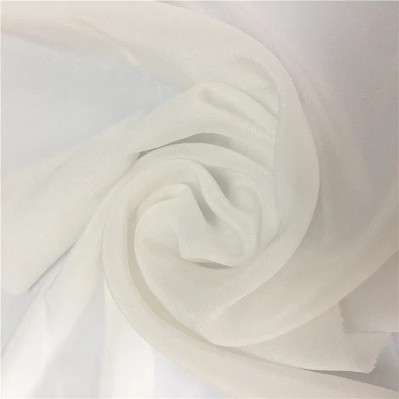 14 m/m 114cm/140cm seda crepe de tecidos cdc seda tecido sem dyed natural branco para roupas vestido feminino