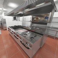 Layanan Pengadaan Satu Atap untuk Peralatan Dapur Komersial dari Baja Tahan Karat, Restoran, dan Dapur Hotel