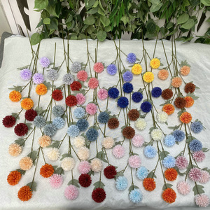 ดอกไม้ประดิษฐ์ ชุดดอกเบญจมาศ 65 ซม. สำหรับตกแต่งงานแต่งงาน - Product Image 4
