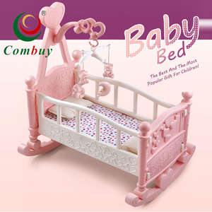 Set di Bambole Neonato con Letto Oscillante per Bambini - Product Image 1