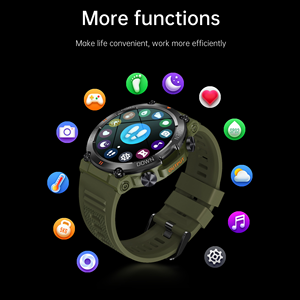 Montre connectée de <span class=keywords><strong>sport</strong></span> K56 Pro 400 mAh avec boussole, éclairage personnalisable en usine, étanche, anti-poussière - Compatible avec l'application Dafit - Product Image 5