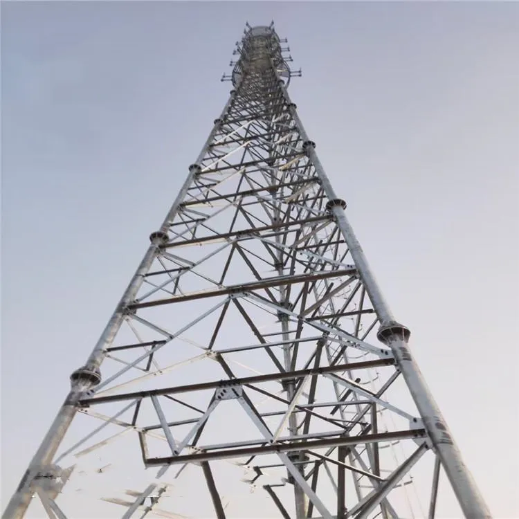 Suministro de fábrica personalizado 30m 5g Internet Wifi Autoportante Telecom Steel Lattice Tower