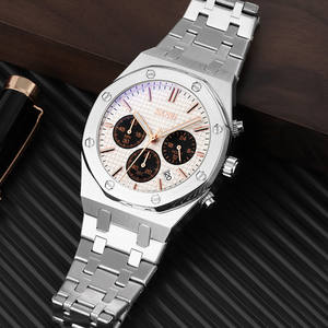 Reloj de Pulsera Skmei 9296 de Cuarzo, Acero Inoxidable, de Lujo, Resistente al Agua, para Hombre - Product Image 4