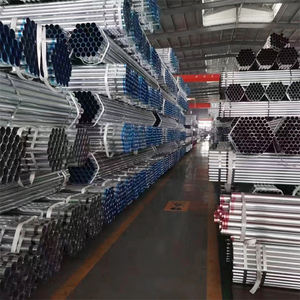 Tuyau en acier galvanisé de haute qualité à prix d'usine, rond, pour l'industrie de la construction, certifié BIS, services de soudage et de découpe - Product Image 6