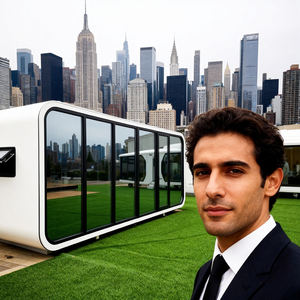 Villa de luxe moderne à deux étages XULV, belle maison préfabriquée avec un style de décoration luxueux, villa en acier léger - Product Image 5