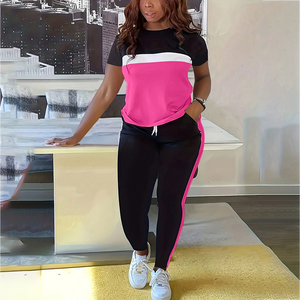 Completo da Ufficio alla Moda per Donna, <span class=keywords><strong>Abbigliamento</strong></span> Sportivo Due Pezzi, Tuta da Jogging <span class=keywords><strong>Sexy</strong></span>, Outfit da Club, <span class=keywords><strong>Abbigliamento</strong></span> Casual da Casa - Product Image 2