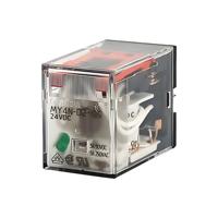 Relé Miniatura Original MY4 AC100/110V 14 Pines 4PDT/4C 10A AC DC, Micro Relé de Potencia para Control Industrial en Stock