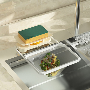 Hy-0235 Égouttoir carré blanc cassé jetable pour évier de cuisine, pour restes alimentaires - Product Image 5