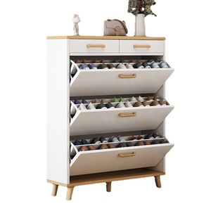 <span class=keywords><strong>Scarpiera</strong></span> Moderna in Legno MDF per Piccoli Appartamenti Arredo Casa Semplice Mobile Porta Scarpe con Anta Scorrevole - Product Image 6