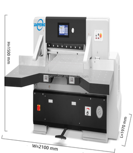 Automatische 780Mm Papiersnijmachine Enkele Hydraulische Fabriek Verkoop Nieuwe <span class=keywords><strong>Schneider</strong></span> Omron Handmatige Enkele Hydraulische Papiersnijder - Product Image 4