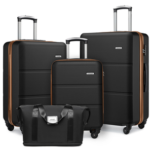 Set di Valigie Rigide Eleganti da Viaggio Personalizzate Resistenti all'Acqua ad Alta Capacità per Vacanze - Product Image 6