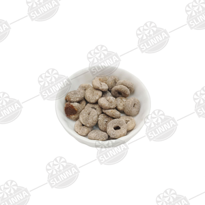 Snacks <span class=keywords><strong>de</strong></span> <span class=keywords><strong>grano</strong></span> inflado recubiertos <span class=keywords><strong>de</strong></span> <span class=keywords><strong>chocolate</strong></span> crujiente Halal, en forma <span class=keywords><strong>de</strong></span> anillo, con <span class=keywords><strong>chocolate</strong></span> rico, envasados en bolsa pequeña, al por mayor - Product Image 2