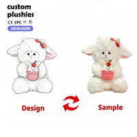 Peluche cheval bleu clair mignon, jouet en peluche moelleux, poupée en peluche de dessin animé, coussin de sommeil doux pour enfants, cadeau d'anniversaire ou de fêtes