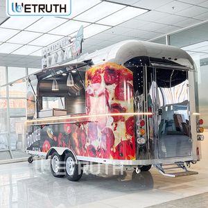 Mobile Catering <strong>Trailer</strong> Food Truck With Fiberglass Construction Fully Equipped For Snack Food Candy &amp; <strong>Ice</strong> <strong>Cream</strong> - Product Image 2