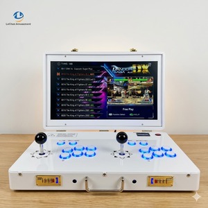 Máquina <span class=keywords><strong>de</strong></span> Juego Arcade Plegable <span class=keywords><strong>de</strong></span> 21 Pulgadas Modelo 2026, Funciona con Batería, Sistema <span class=keywords><strong>Pandora</strong></span> Box, Enchufe Estadounidense, Consola Arcade Portátil - Product Image 5