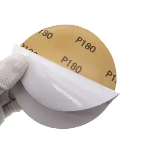 Шлифовальный диск PSA, 6 дюймов, самоклеящаяся наждачная бумага, 320, шлифовальный диск из оксида алюминия для ремонта кузова автомобиля