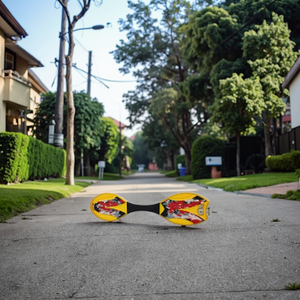 Trottinette à deux roues anti-basculement avec frein au pied / <span class=keywords><strong>Waveboard</strong></span> pour enfants, garçons et filles, débutants et adolescents, en matériau PU, trottinette pivotante - Product Image 6