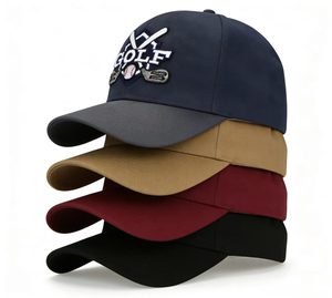 Casquette de baseball en coton avec logo personnalisé, casquette ajustable pour papa, vente en gros OEM, casquette de sport en coton ajustable avec logo personnalisé - Product Image 6