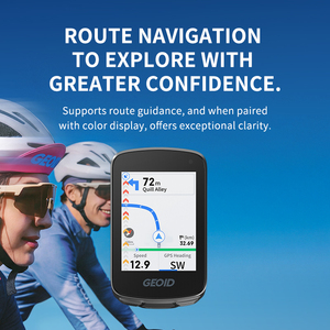 Ordinateur de vélo sans fil GEOID CC700 pour la santé et le fitness, compatible <span class=keywords><strong>Garmin</strong></span> avec Bluetooth et ANT+, compteur de vitesse et odomètre pour vélo - Product Image 3